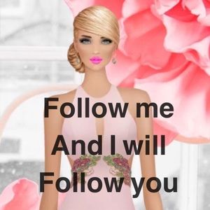 Follow me and  I will follow you